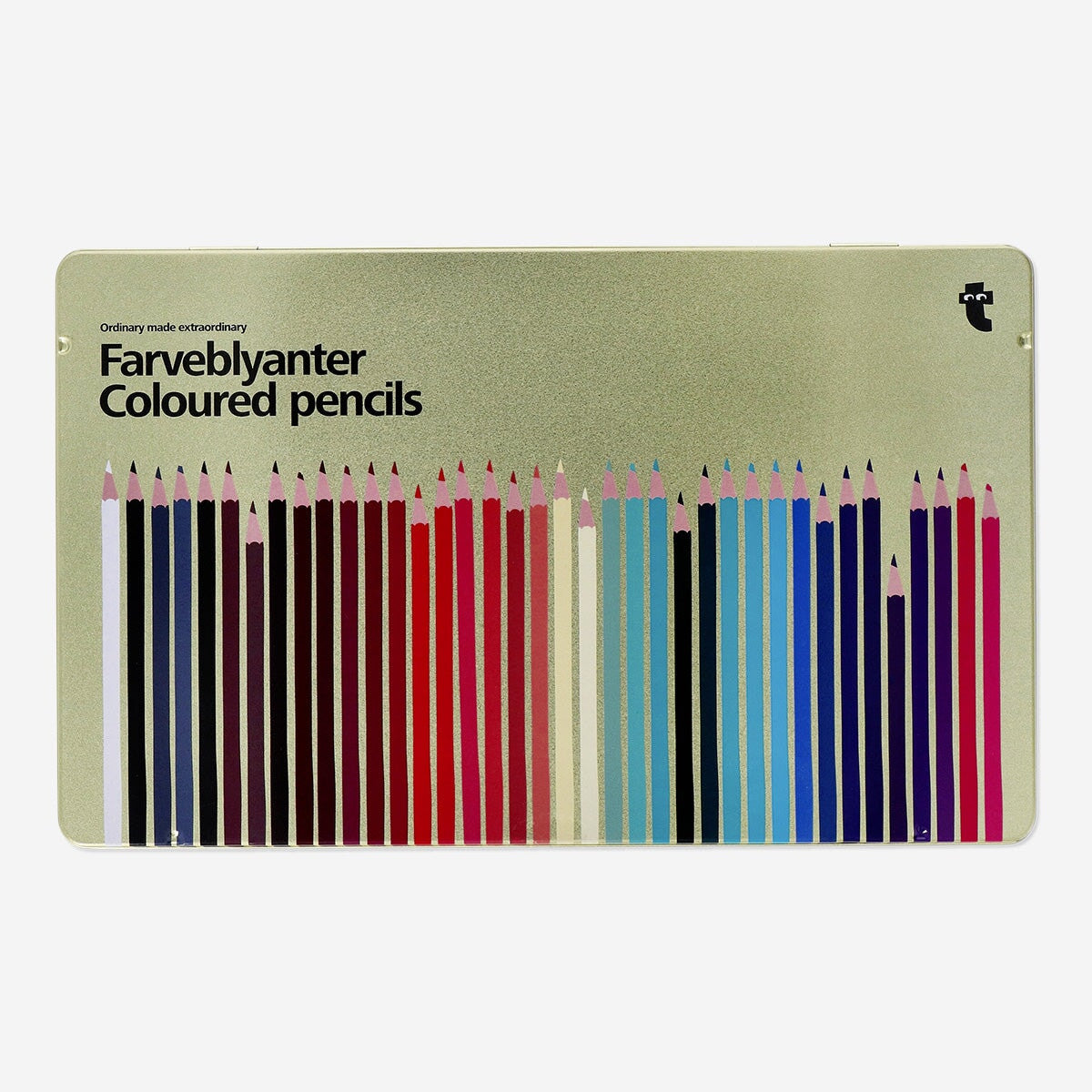 Farvede blyanter. 36 stk