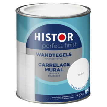 Histor Perfect Finish wandtegels zijdeglans 7000 wit 750 ml