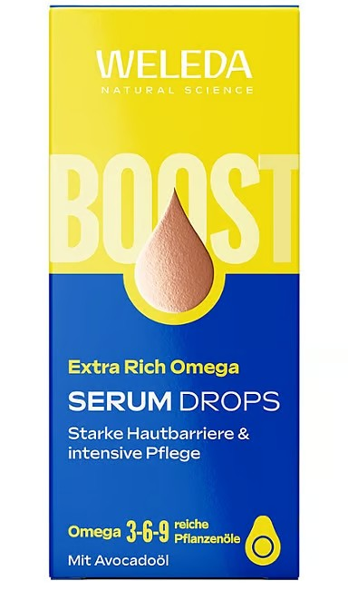 Weleda Serum Drops<br>30 ml, Flasche, Extra Rich Omega