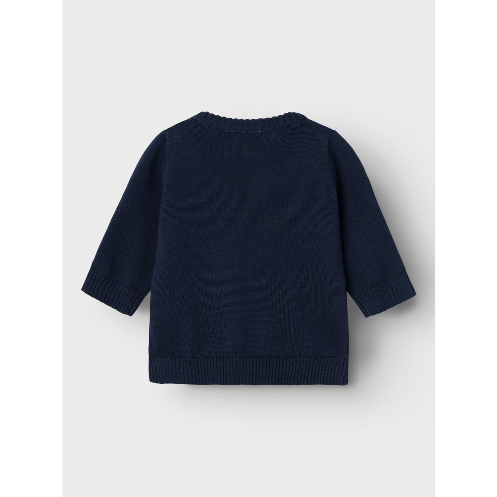 Køb Name It Dark Sapphire Rujul Strik Bluse
