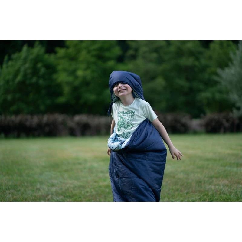Husky Magic kinder mummyslaapzak - Dark Blue