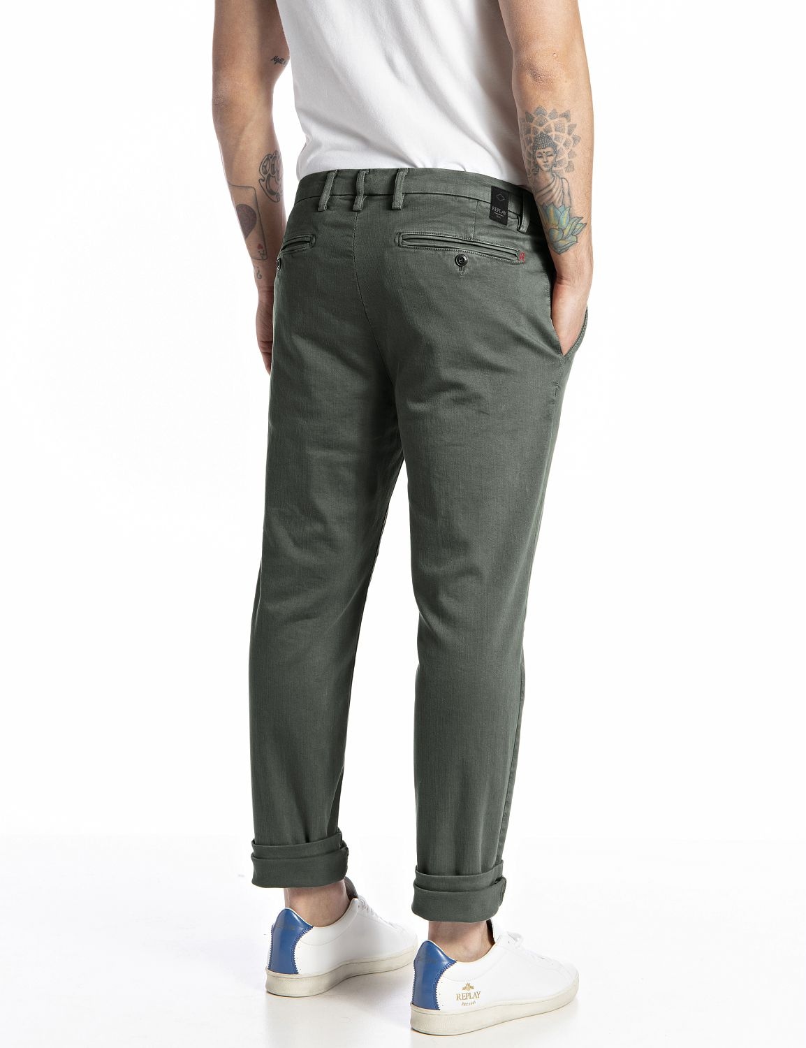 Replay Chinohose »ZEUMAR«  Slim Fit