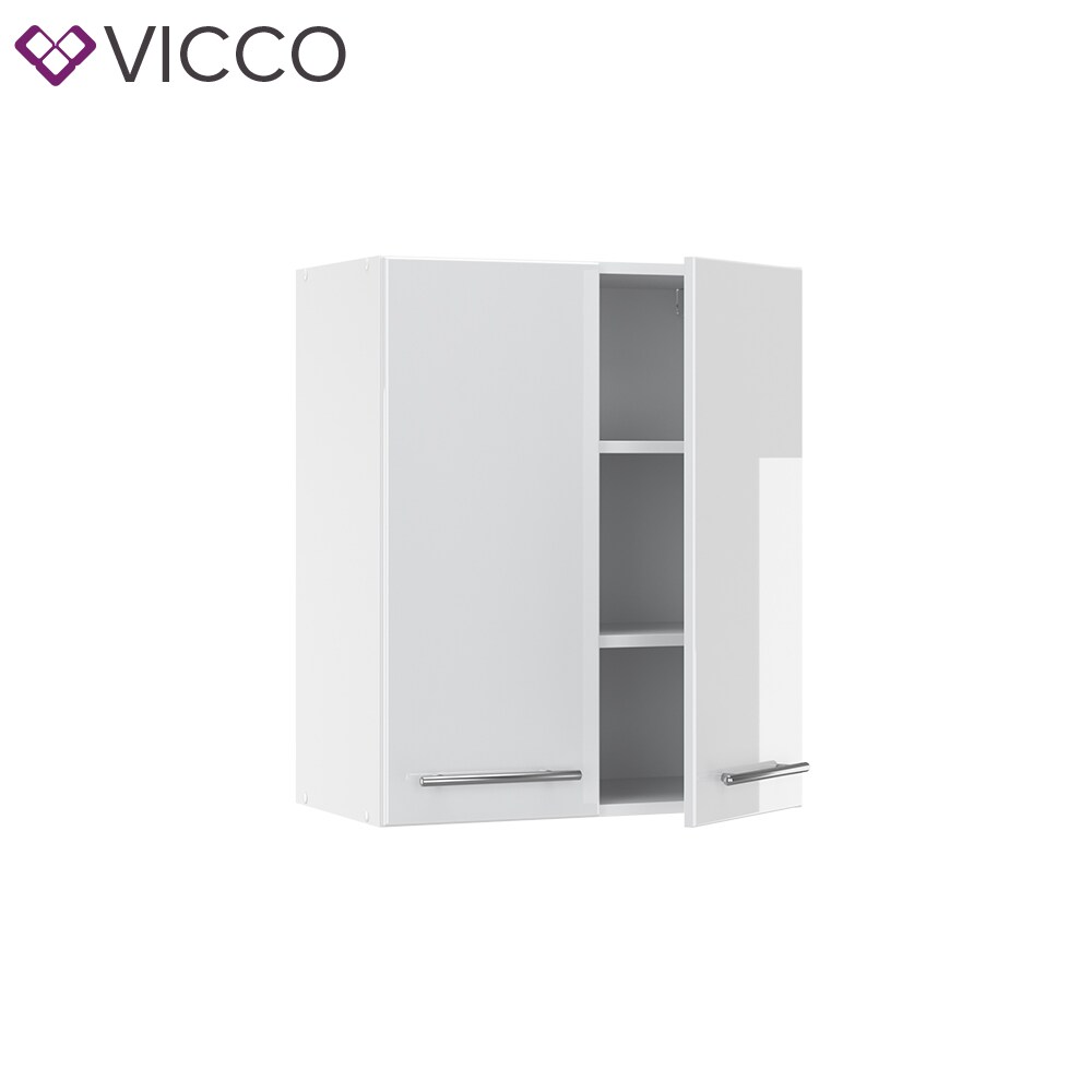 VICCO Hängeschrank 60 cm Weiß Küchenzeile Unterschrank Fame