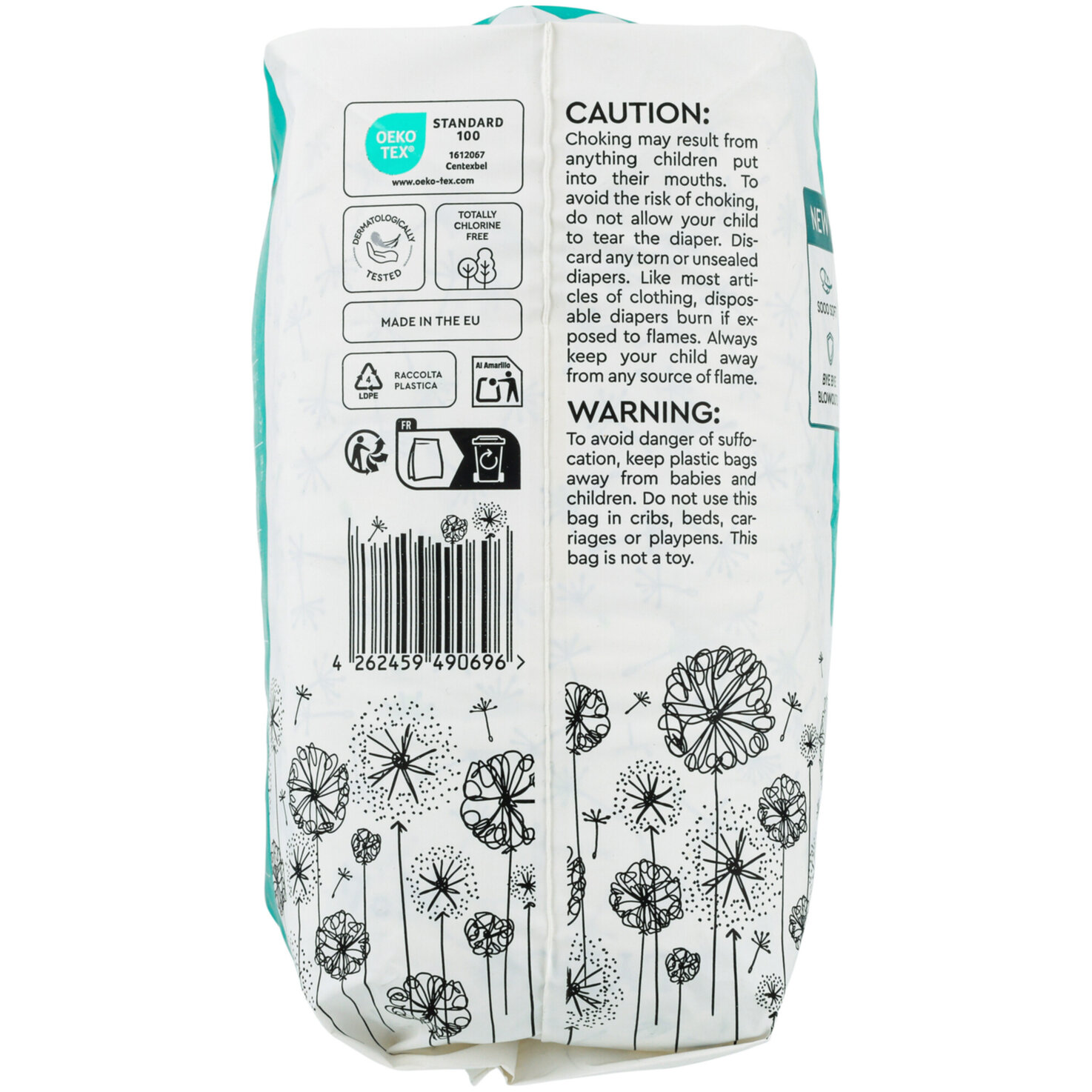 Lillydoo Windeln Maxi Grösse 4, 9-14kg 25 Stück