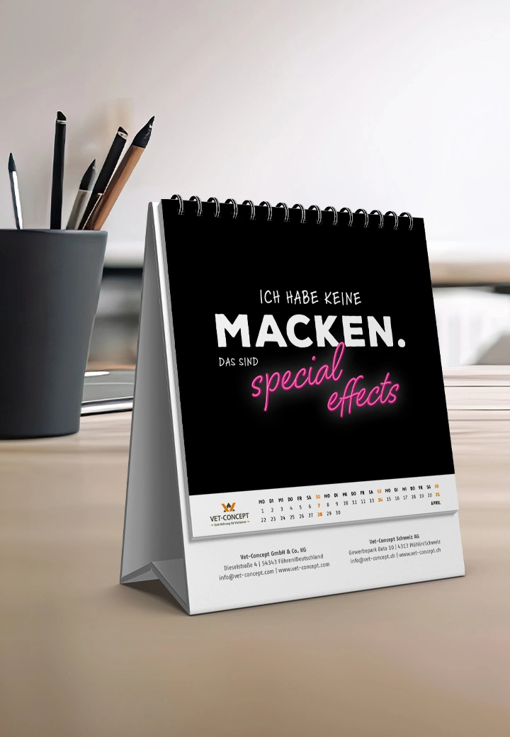Vet-Concept Tischkalender 2024