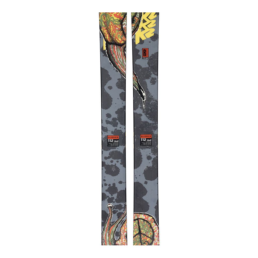K2 RECKONER 112 - Skis freestyle Homme red/black/yellow