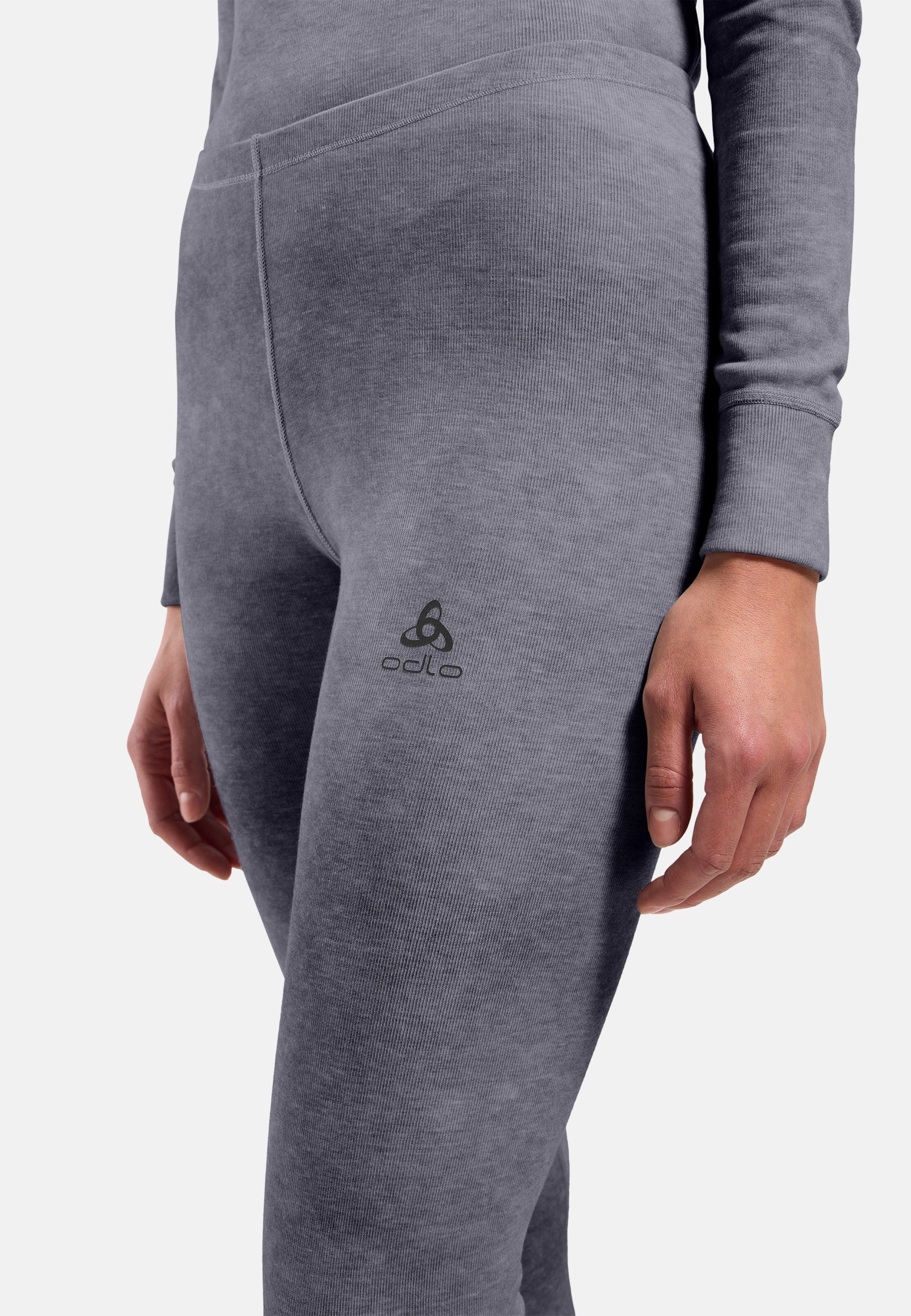Odlo x POW Collective Voices Active Warm Base-Layer-Tights mit Print in Skipper Blue