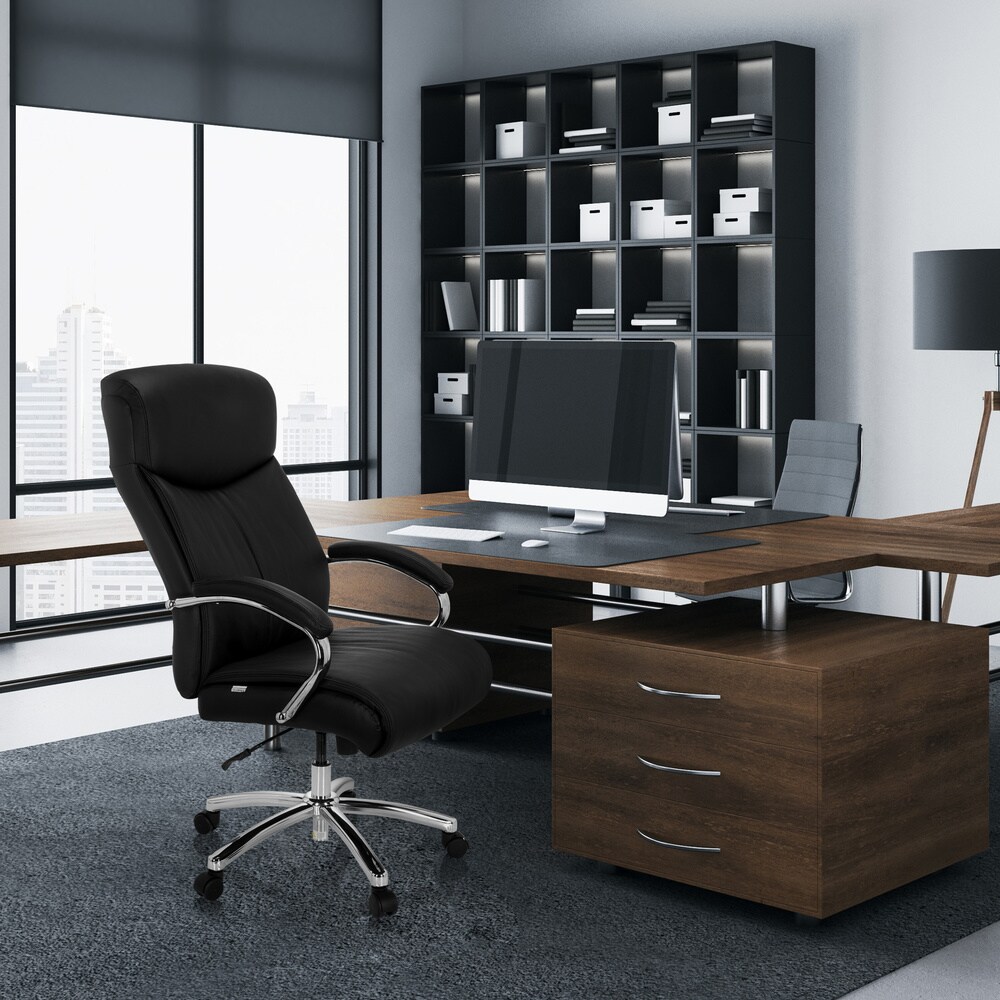 XXL Drehstuhl XXL CONSTRUCTOR III Kunstleder mit Armlehnen hjh OFFICE