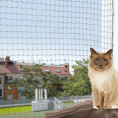 Trixie Katzennetz drahtverstärkt oliv