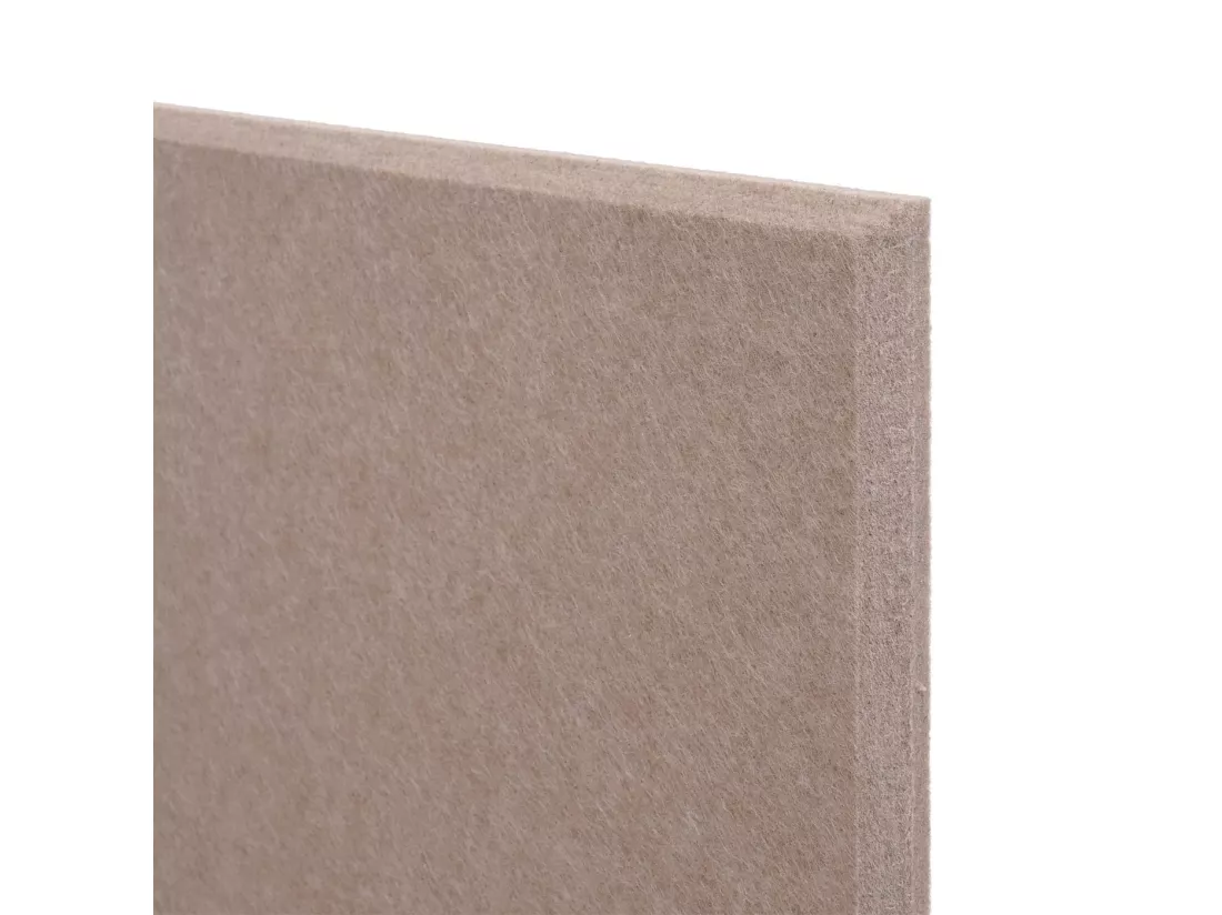Panneau mural acoustique MCW-L52 (set de 4), marron clair
