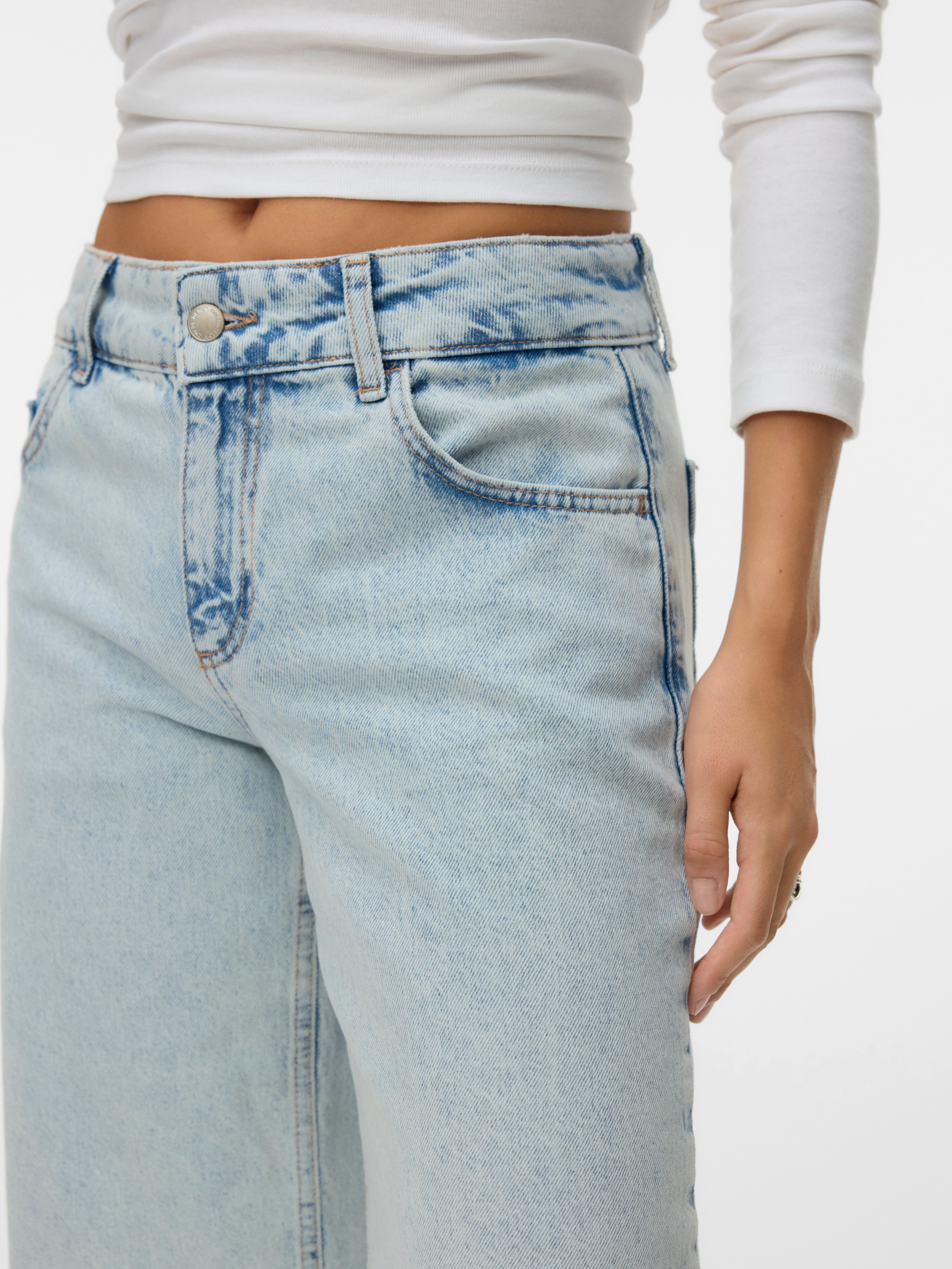 VMRANCY Mid rise Wide leg fit Jeans