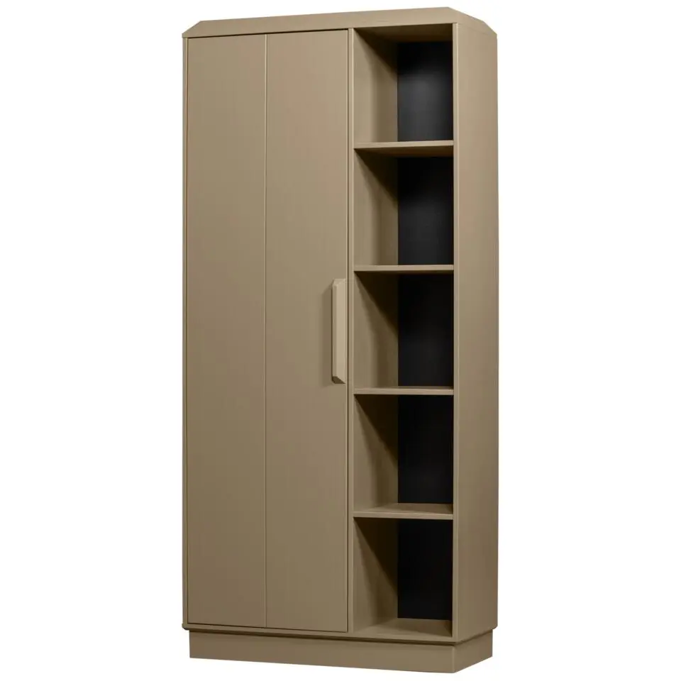 WOOOD Lowen Opbergkast - Grenen - Mud - 221x100x44