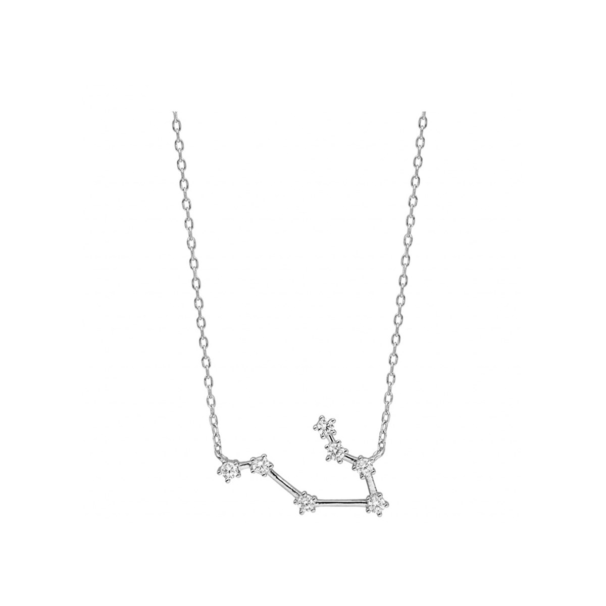 Collier Constellation Gémeaux - Argent