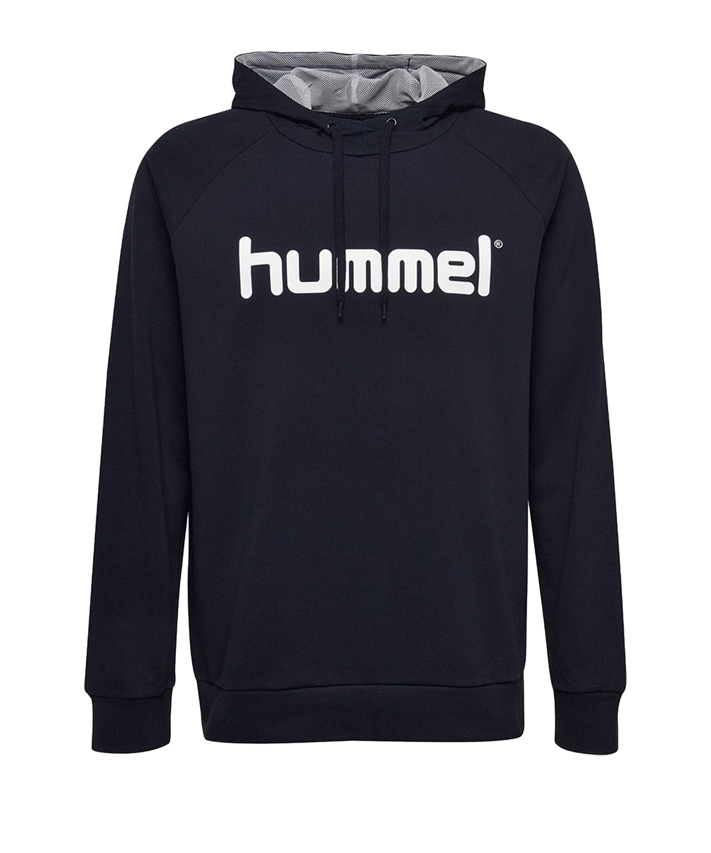 Hummel Cotton Logo Hoody Blau F7026