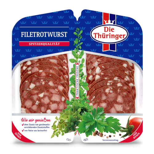 Die Thüringer Filetrotwurst