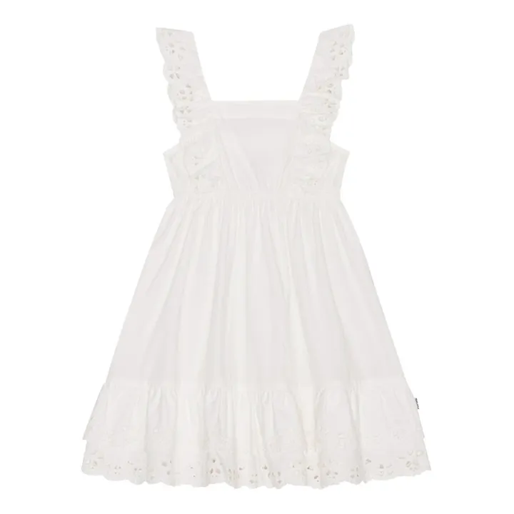 Molo Robe Ceelos Broderie Anglaise | Blanc
