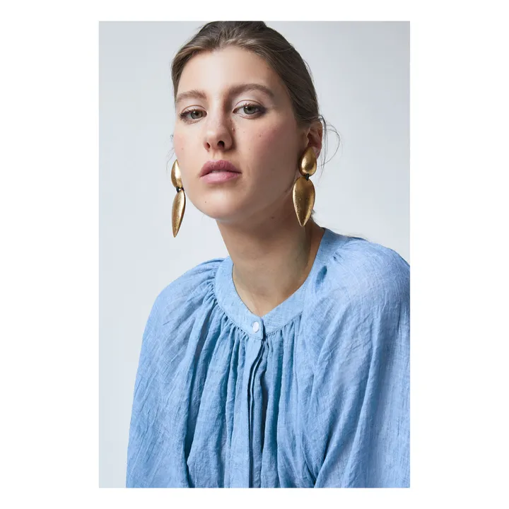 The Label Edition Robe Alma | Bleu