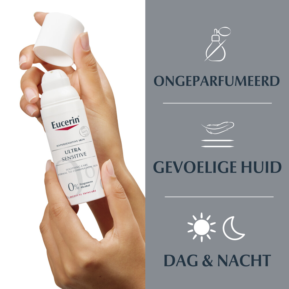 Eucerin UltraSENSITIVE Kalmerende Crème Normale tot Gemengde Huid50 ml