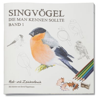 Mal- und Zeichenbuch, Singvögel 1