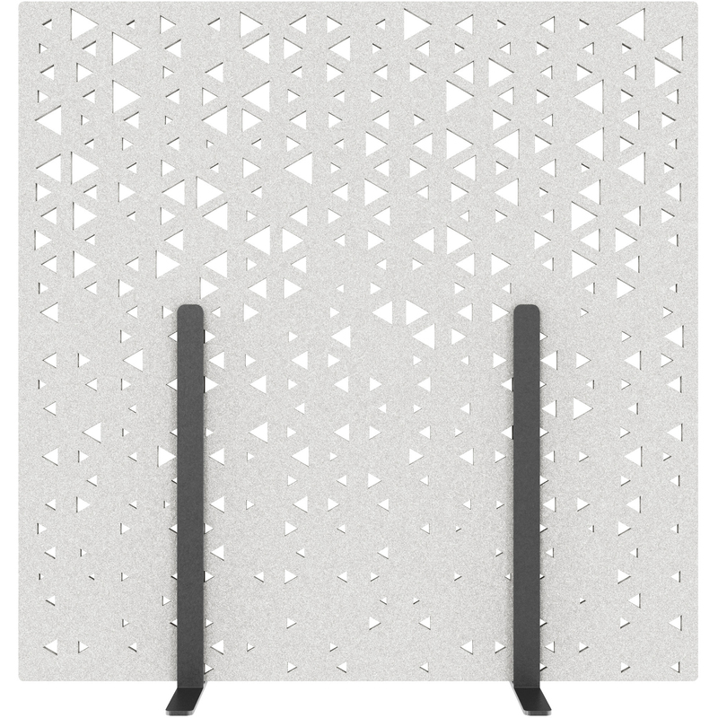 Suono Akustik-Trennwand suonoSTAND Triangle L, 180 x 180 cm, weiss