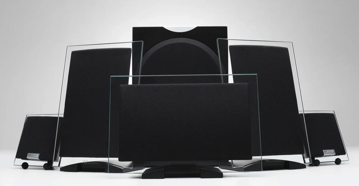 Waterfall Serio 5.1 Noir Packs enceintes compactes