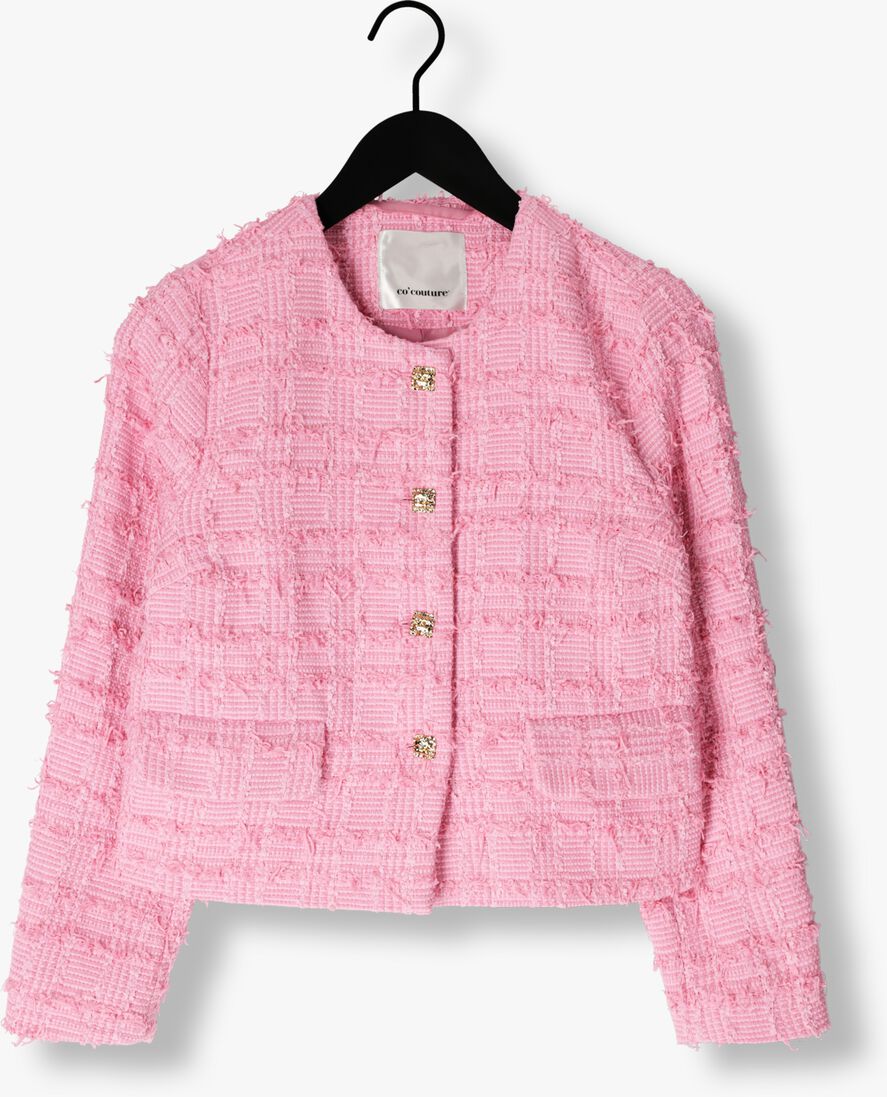 roze co'couture blazer calacc check boucle jacket