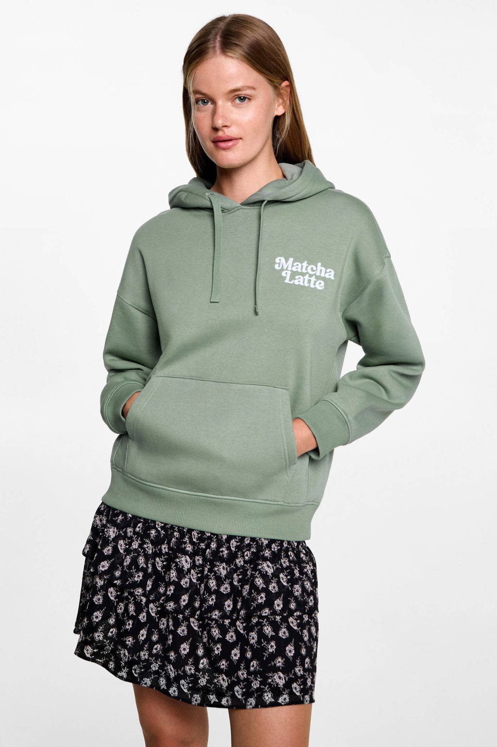 MANGO TEEN hoodie groen