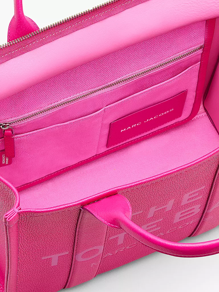 MARC JACOBS Ledertasche - Tote Bag THE MEDIUM TOTE LEATHER pink