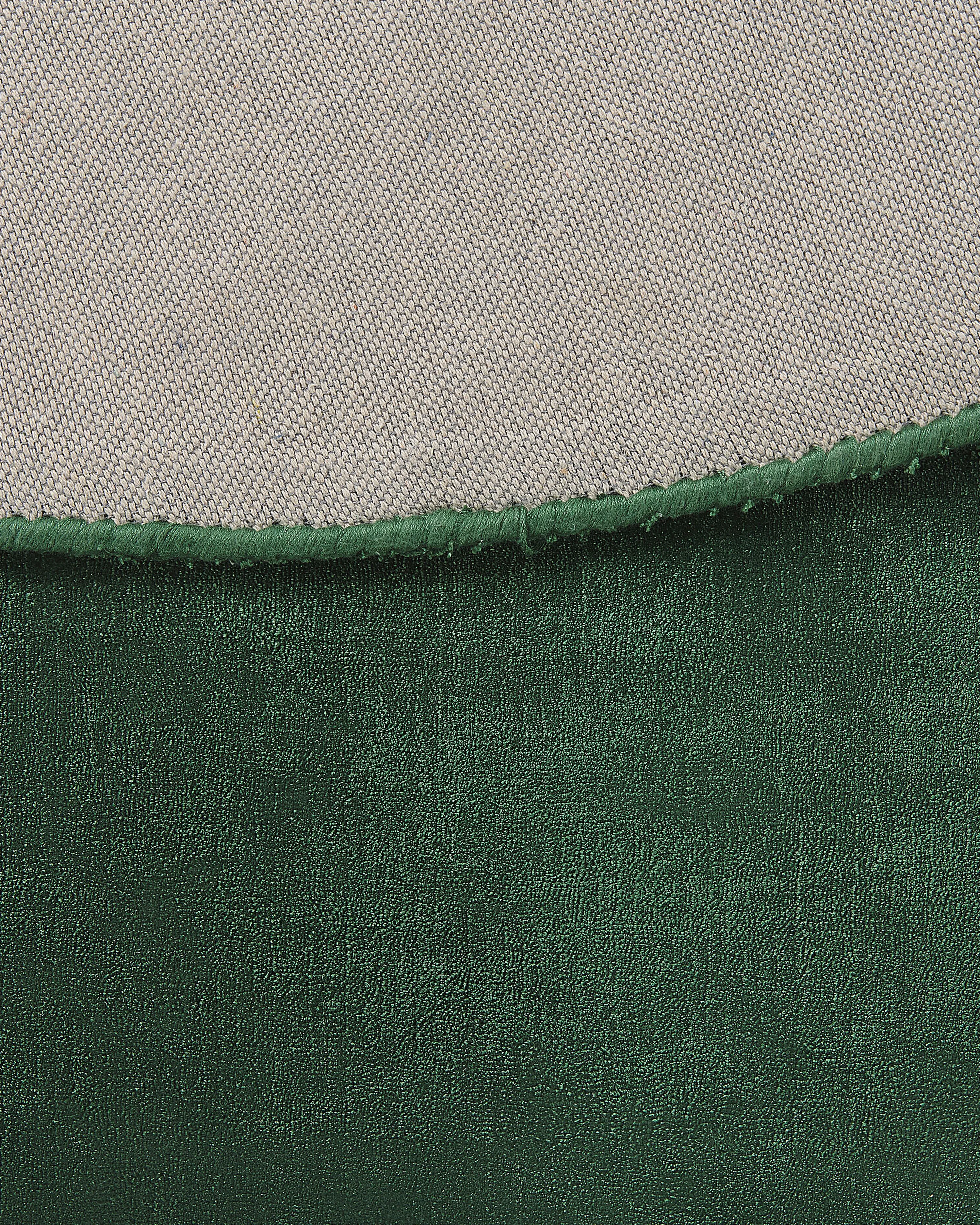 Vloerkleed GESI II Smaragdgroen ø 140 cm Viscose