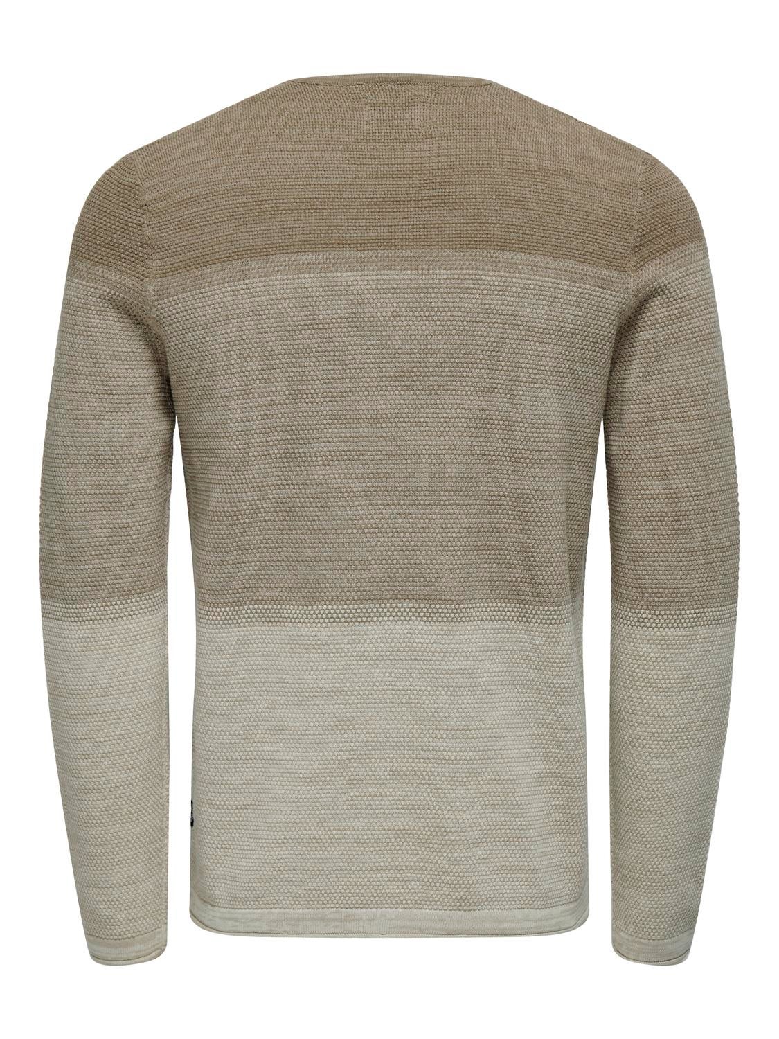 ONSPANTER Pullover Chinchilla