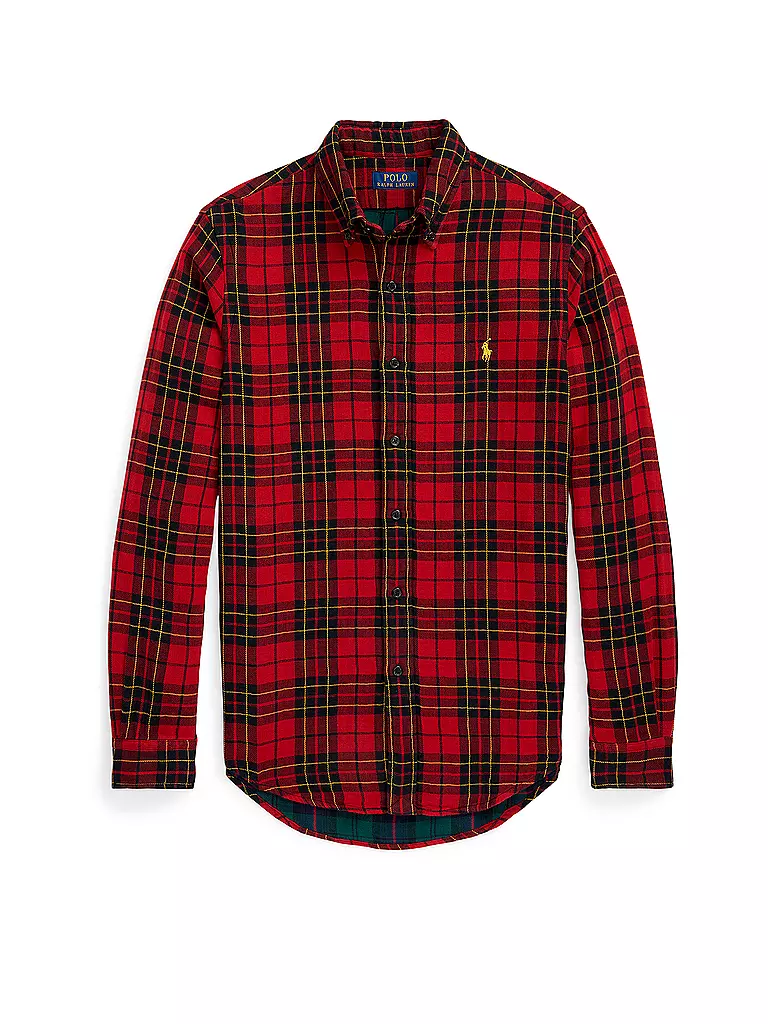 POLO RALPH LAUREN Hemd Regular Fit  rot
