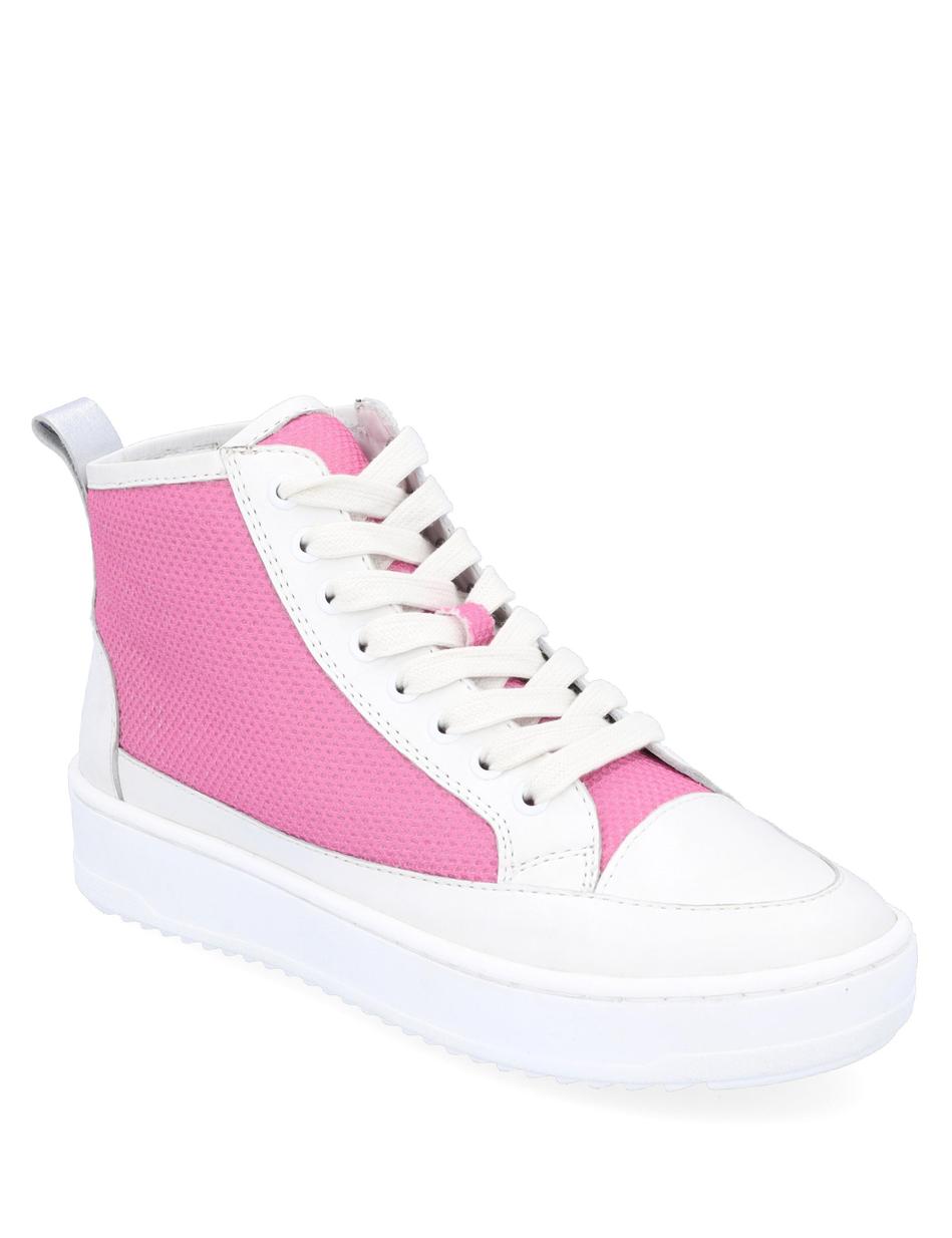 Sneaker Emilia 07, weiss-rosa