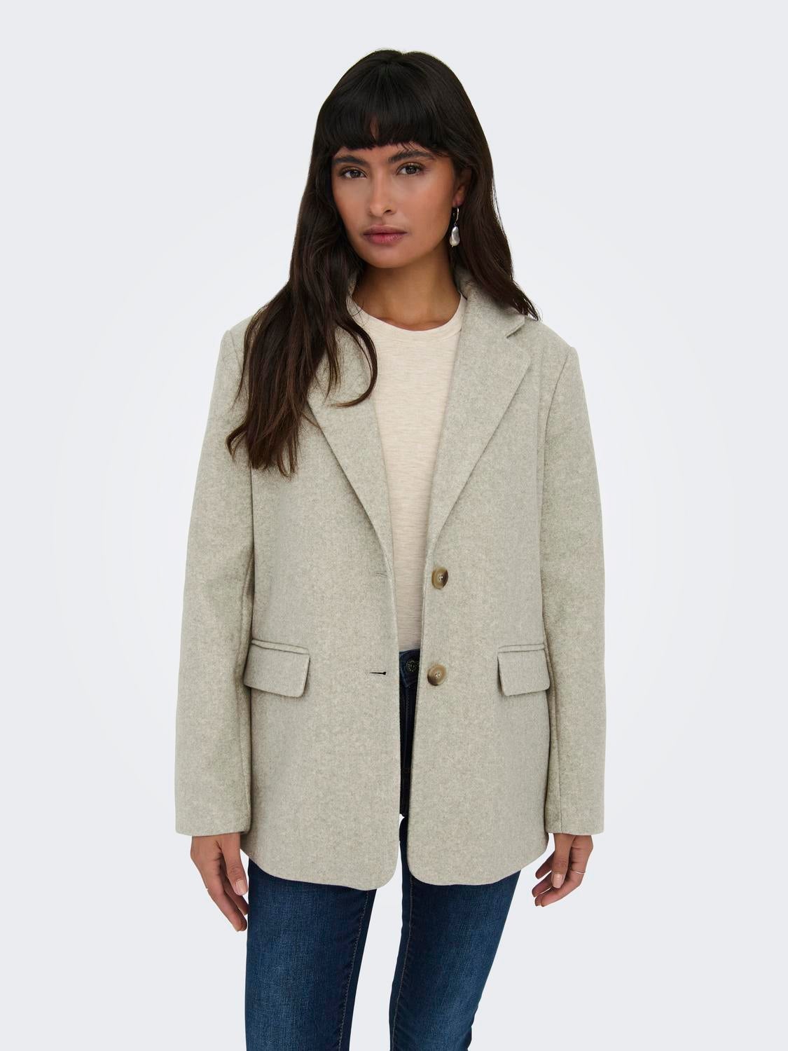 ONLWEMBLEY Blazer Weathered Teak