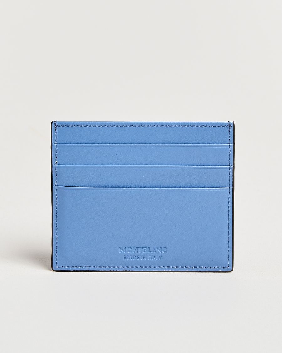 Montblanc Meisterstück Card Holder 6cc Dusty Blue