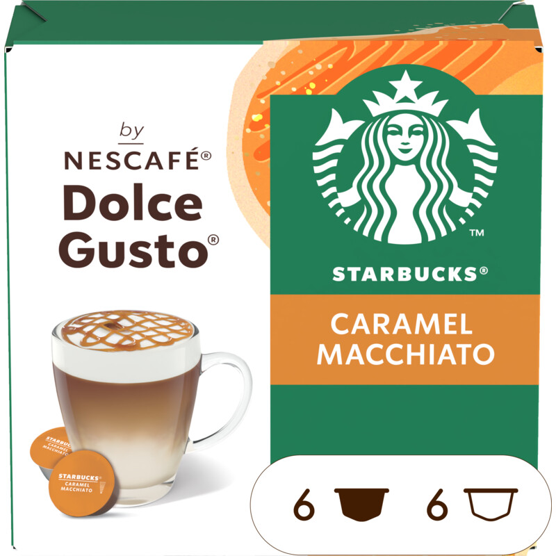 Starbucks Dolce gusto compatible macchiato caramel