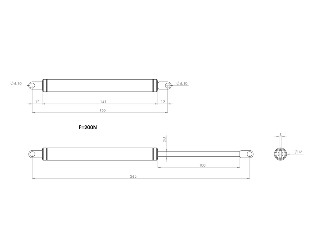 Obelink 200N Hobby gasveer