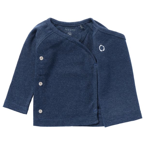 Noppies T-Shirt Overslag Rib Nanyuki Navy Melange