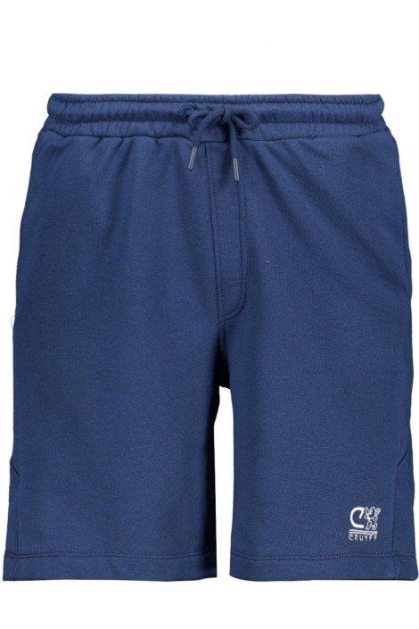 Cruyff blauwe heren korte broek
