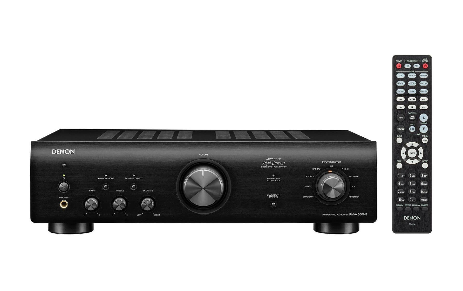Stereo-Verstärker PMA-600NE Schwarz; Silber<br>Vollverstärker mit 70W Leistung pro Kanal und Bluetooth-Unterstützung