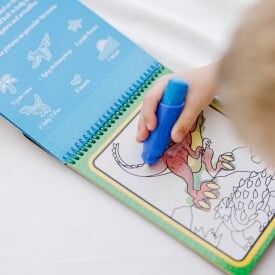 Melissa & Doug - Water Wow Malebog Med Vand - Dinosaurer