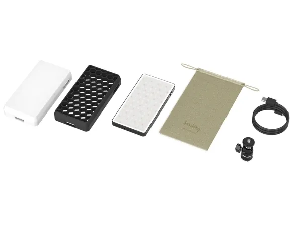 SmallRig Pix M160, 12 W, 160 pære(r ), LED, Kold hvid, Varm hvid, 1350 Lux, 2500 K