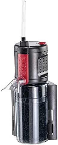 Filtro interno Ferplast Hydor Crystal 50 para aquários de 20 a 50 litros, 2 estágios, com carvão ativado e kit Venturi incluídos.