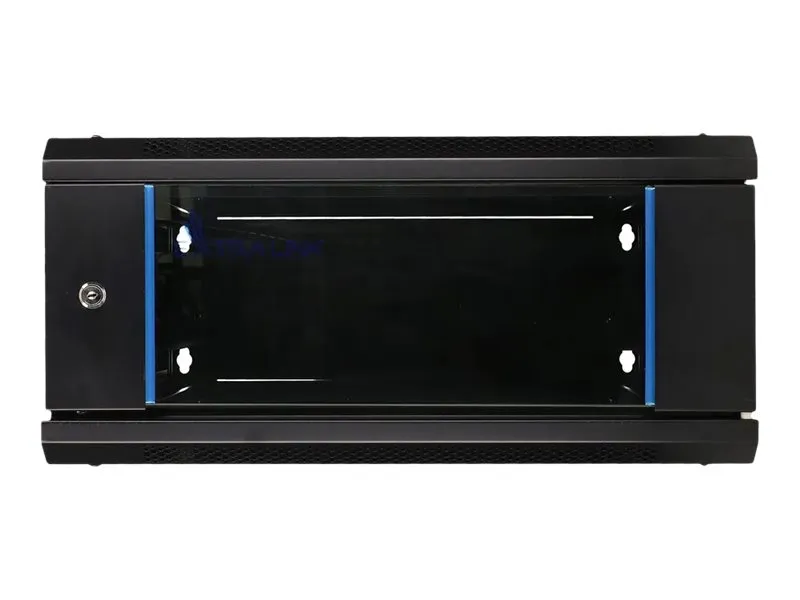 Extralink - Rack kabinet - 600x600 mm - vægmonterbar - sort - 4U - 19