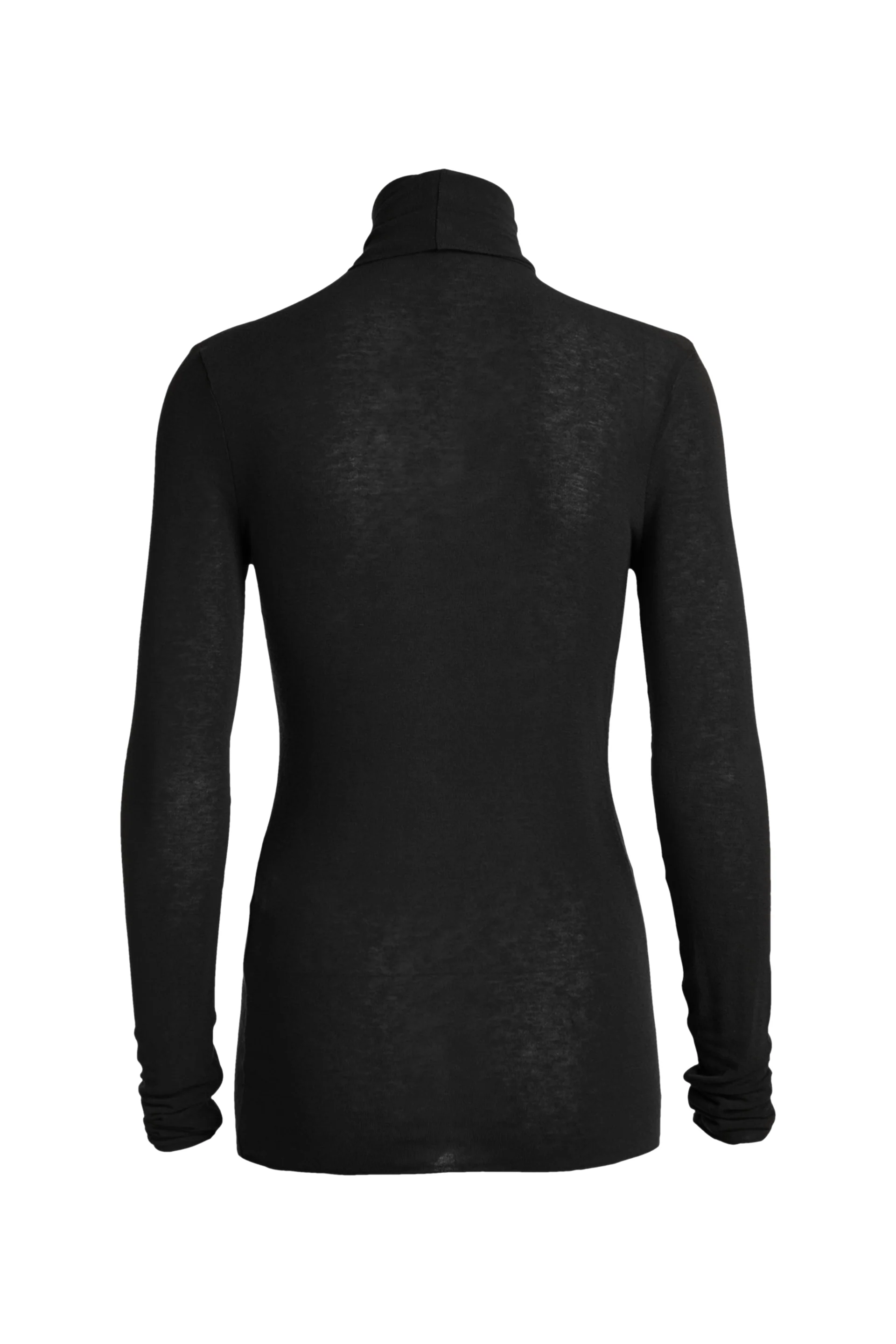 Gai+Lisva  Anna Wool Turtleneck langærmet t-shirt - sort