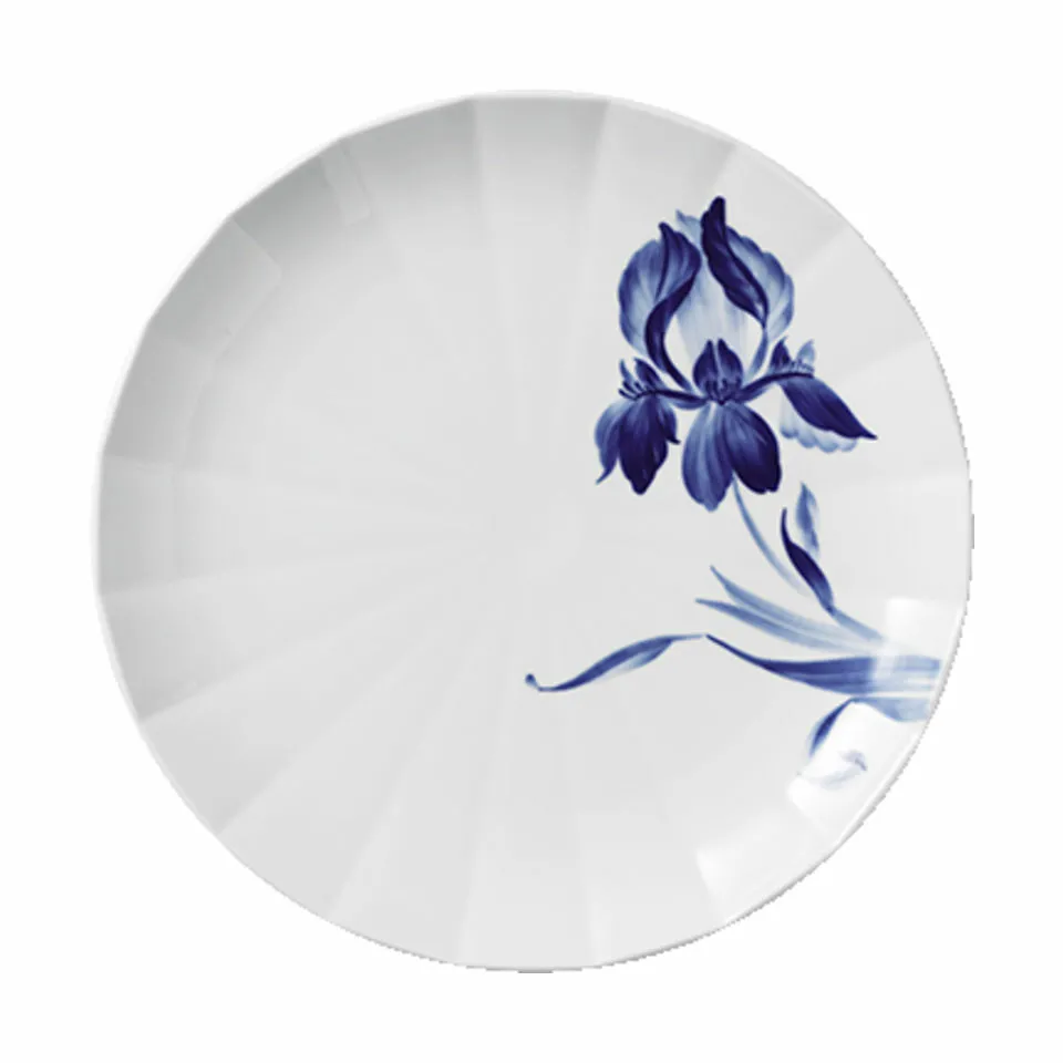 Royal Copenhagen Blomst Tallerken - Iris