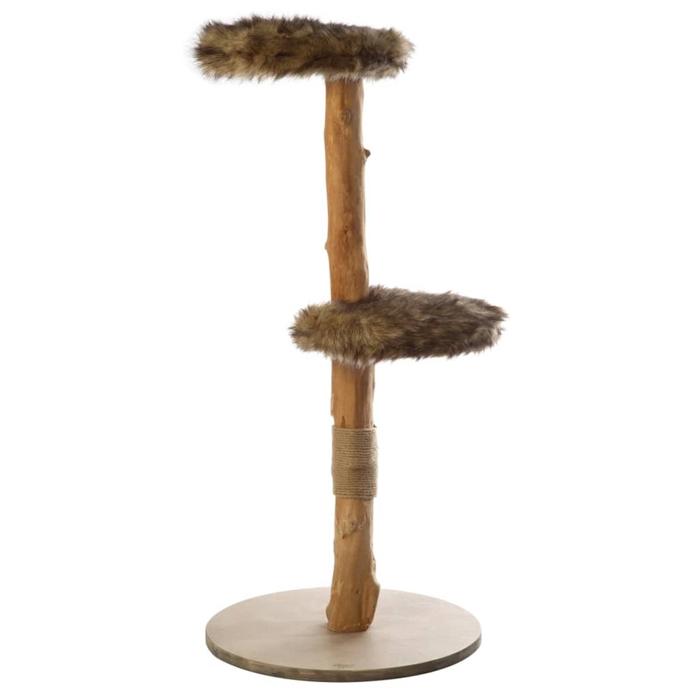 Poteau à gratter en bois jazz