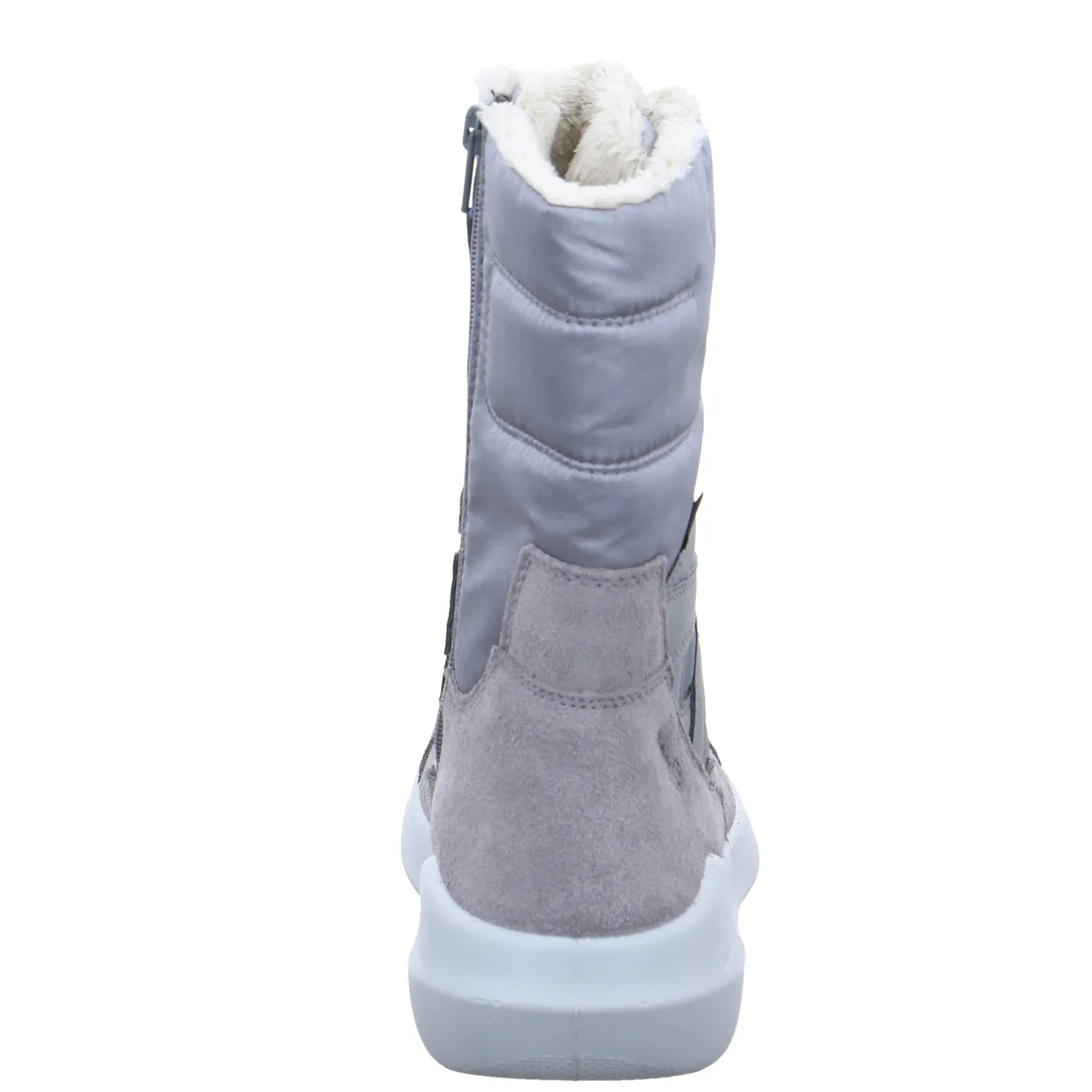 SUPERFIT Mädchen-Snowboot Membrane Silber Textil  Winterstiefel