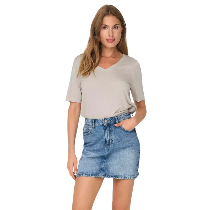 Only Elise V-Neck Shirt Dames