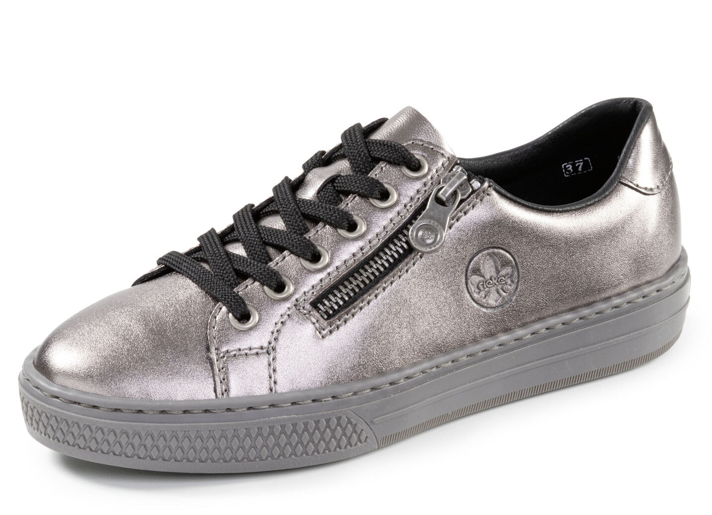 Rieker, modische Damen-Sneaker, mit Reissverschluss