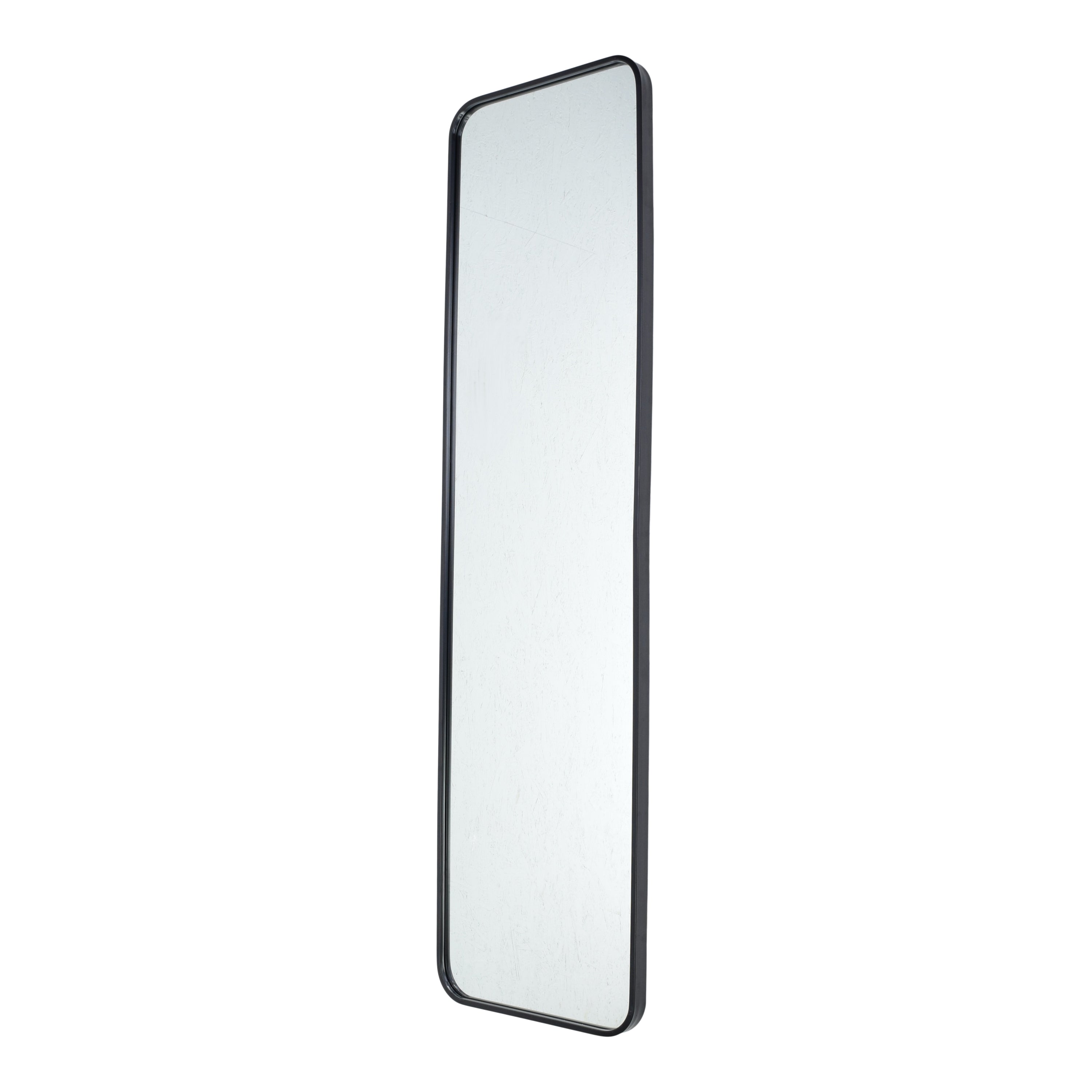 Fragix Boston Passpiegel - Zwart - Metaal - 150x40